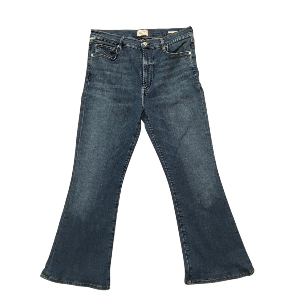 Citizens of Humanity Lilah High Rise Bootcut Jeans Dark Wash Casual Denim Sz 30